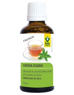 Edulcorante Estevia fluido Raab botella 50 ml