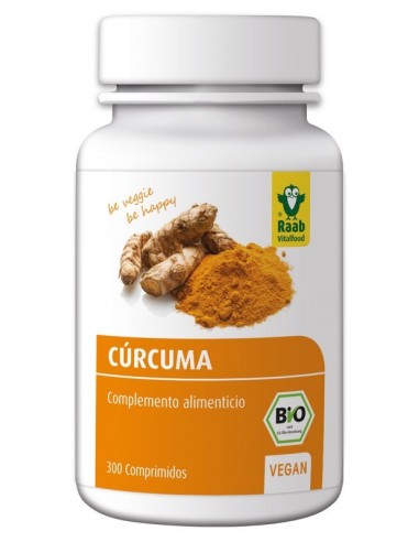Cúrcuma Raab comprimidos 300 mg bote 300 uds - Imagen 1
