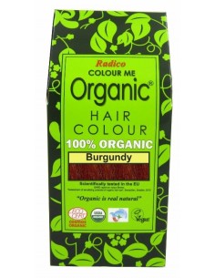 Tinte cabello vegetal borgoña, 100gr