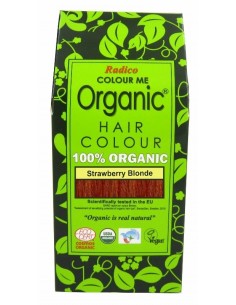 Tinte cabello vegetal rubio dorado cobrizo, 100gr