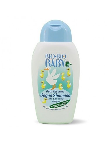 Champú/gel baño con camomila BioBio Baby 250 ml - Imagen 1