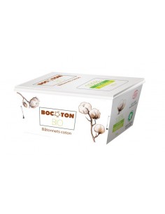 Bastoncillos oido algodón bio Bocoton 200 uds
