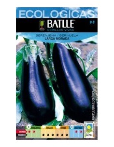 Semillas Berenjena larga morada