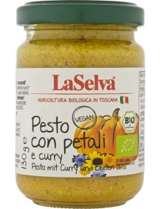 Pesto con curry y flores - 'Pesto petali e curry',  130g