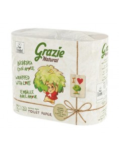 Papel wc 4 rollos maxi, pack papel
