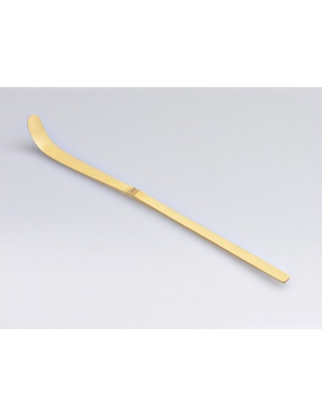 Cuchara para té Matcha, madera clara - Imagen 1