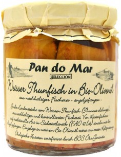 Lomos de bonito del Norte en Aceite oliva ecológico, 220g...