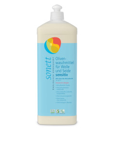 Detergente de oliva para lana y seda sensitiv Sonett 1L