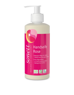 Jabón manos rosa Sonett dispensador 300 ml