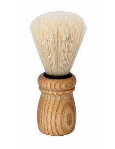 Brocha de afeitar Redecker madera de fresno y cerda natural 13 cm