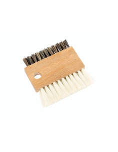 Cepillo de limpieza de teclado Redecker madera de haya y cerda natural 7 x 7
