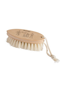 Cepillo masajes en seco Redecker madera de haya y fibre 6 x 14 cm