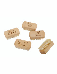 Cepillo uñas niños Redecker madera haya y cerda natural 5