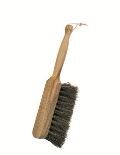 Escoba de mano para niños Redecker madera de haya y crin de caballo 21 cm