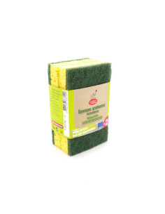 Esponja estropajo duro verde