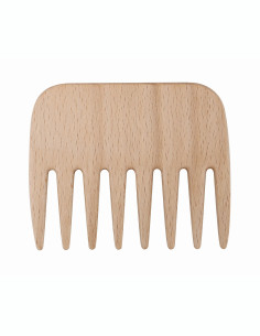 Peine de cabello rizado Redecker madera de haya 9 cm
