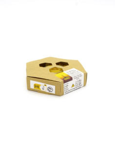 Velas de cera + soporte