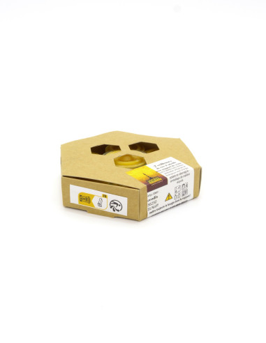 Velas de cera + soporte - Imagen 1