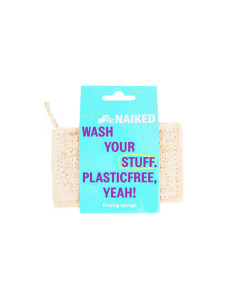 Esponja de fregar Plasticfree Naiked Yeah lufa