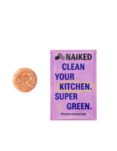 Limpiador de cocina "Clean your kitchen super green" Naiked tab para 500 ml