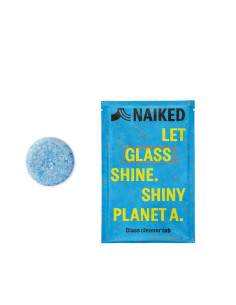 Limpiador de cristal "Let glass shine. Shiny planet A" Naiked tab para 500 ml