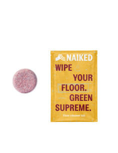 Limpiador de suelos "Wipe your floor. Green supreme" Naiked tab para 500 ml