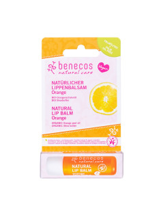Bálsamo Labial Oliva karité Jojoba Benecos Naranja 4