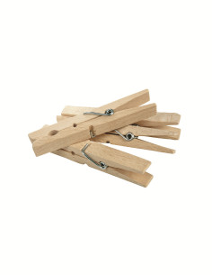 Pinzas ropa Jumbo Redecker 90 mm 20 uds