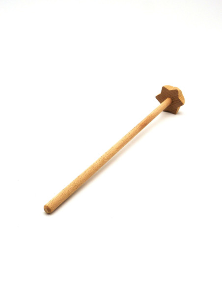 Batidor de madera haya PEFC Helo 300 mm - Imagen 2