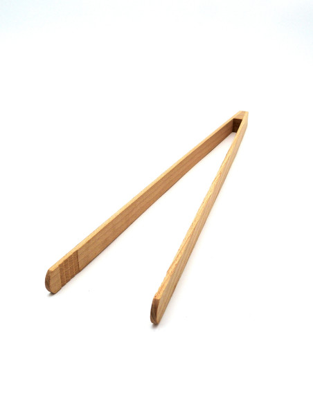 Imagen 1 - Pinza de servir grande madera haya PEFC Helo 500 mm Pinza de servir grande madera haya PEFC Helo 500 mm - Imagen 1