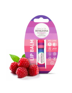 Bálsamo labial ecológico Raspberry (frambuesa) cero residuos Ben&Anna 6 g