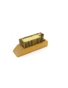 Cepillo para botas de montaña madera haya FSC Waldkraft cerda vegetal y natural