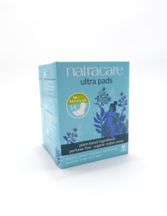 Compresa con alas regular Natracare 14 uds