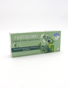 Salvaslip ultra fino algodón eco 100% Natracare 22 uds