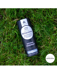 Desodorante Urban Black envase de cartón (sin plástico) 40 g
