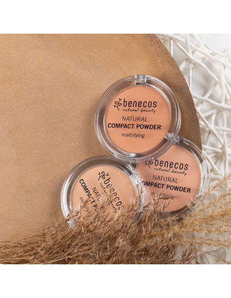 Maquillaje polvos compactos Benecos 9 g - Imagen 1