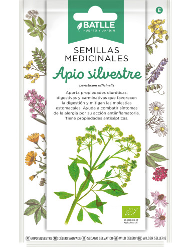 Semillas Apio Silvestre Eco 0,2 g - Imagen 1
