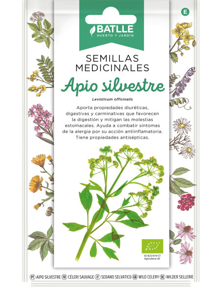 Semillas Apio Silvestre Eco 0,2 g - Imagen 1