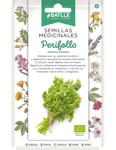 Semillas Perifollo Eco Batlle 0,2 g - Imagen 1