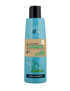 Champú Anti-Caspa Sensibles Ortiga y Sal Marina,250ml...