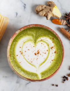 Matcha Charming Chai, con hoja de morus y especies de la... 2