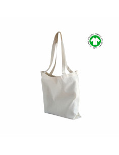 Bolsa con asas algodón eco, 38x42cm.