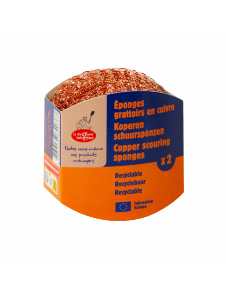 Estropajo de cobre, 2 uds de 20 gr - Imagen 1