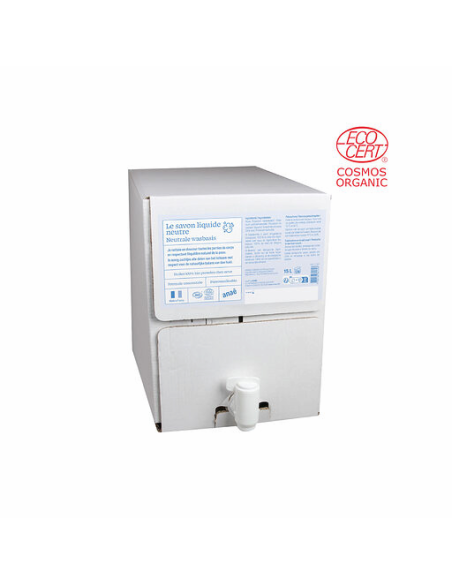 Jabón líquido neutro concentrado, a granel, 15 L Ecocert Cosmos Organic - Imagen 1